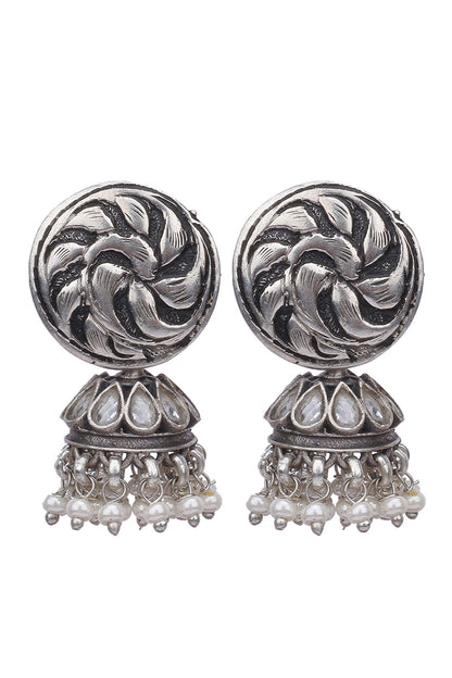 Sia Round Shaped Jhumkas 