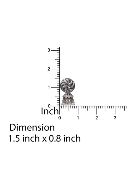 Sia Round Shaped Jhumkas 
