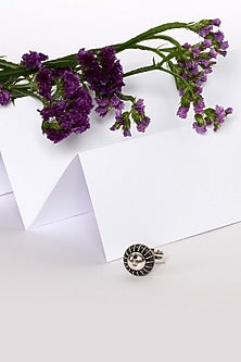 Silver Finish Ring In Sterling Silver