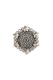 Silver Handcrafted Ring In Sterling Silver