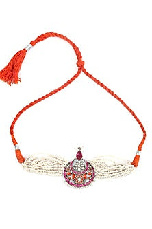 Handcrafted Necklace In Sterling Silver