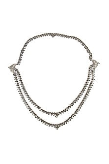 Silver Handcrafted Necklace In Sterling Silver