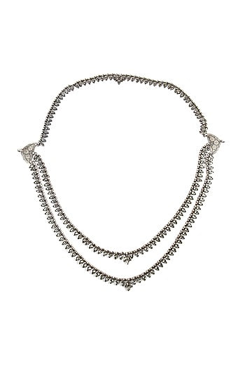 Silver Handcrafted Necklace In Sterling Silver