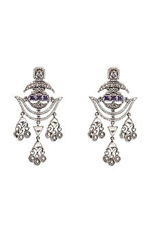 Silver Earrings In Sterling Silver