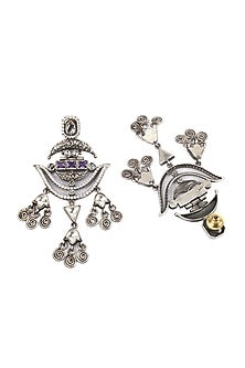 Silver Earrings In Sterling Silver