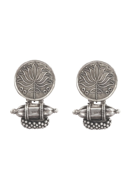 Silver Stud Earrings In Sterling Silver