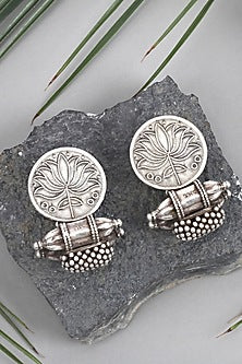 Silver Stud Earrings In Sterling Silver