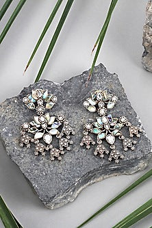 Silver Dangler Earrings In Sterling Silver