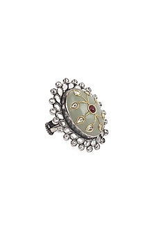 Silver Handcrafted Ring In Sterling Silver