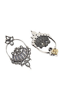Silver Earrings In Sterling Silver