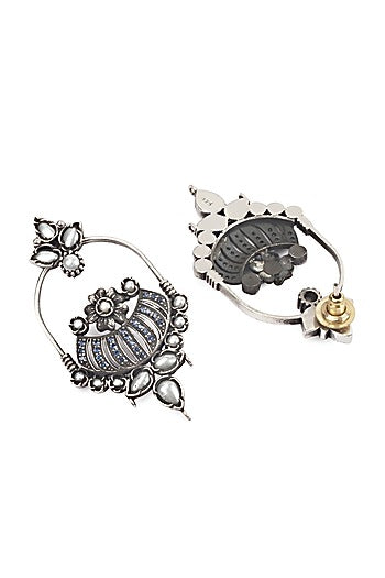 Silver Earrings In Sterling Silver