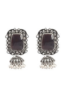 Silver Handcrafted Earrings In Sterling Silver