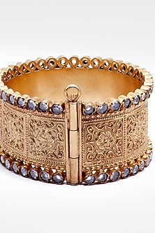 Gold Plated Bangle in Silver