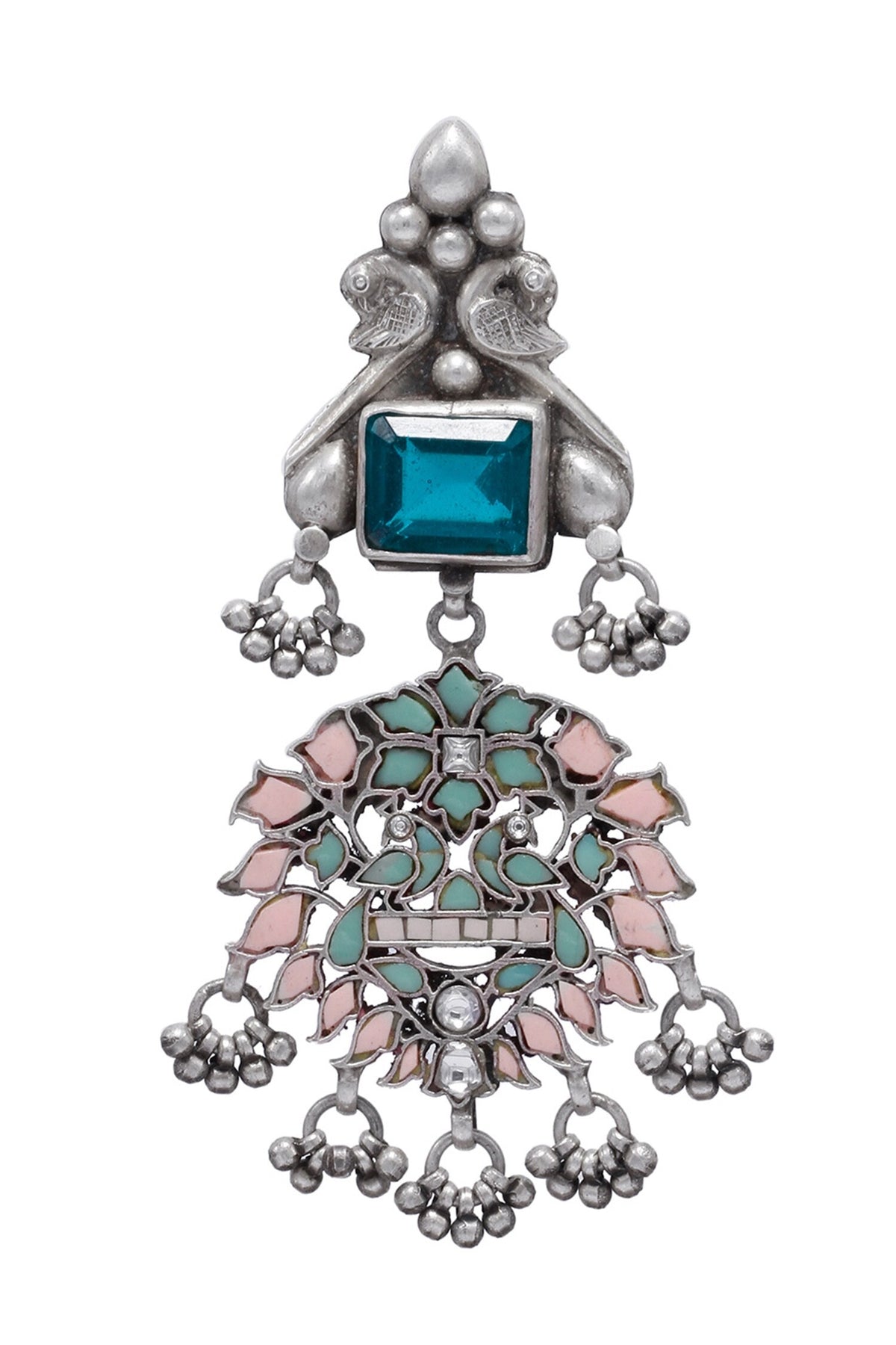 Kashida Kundan Embellished Earrings 
