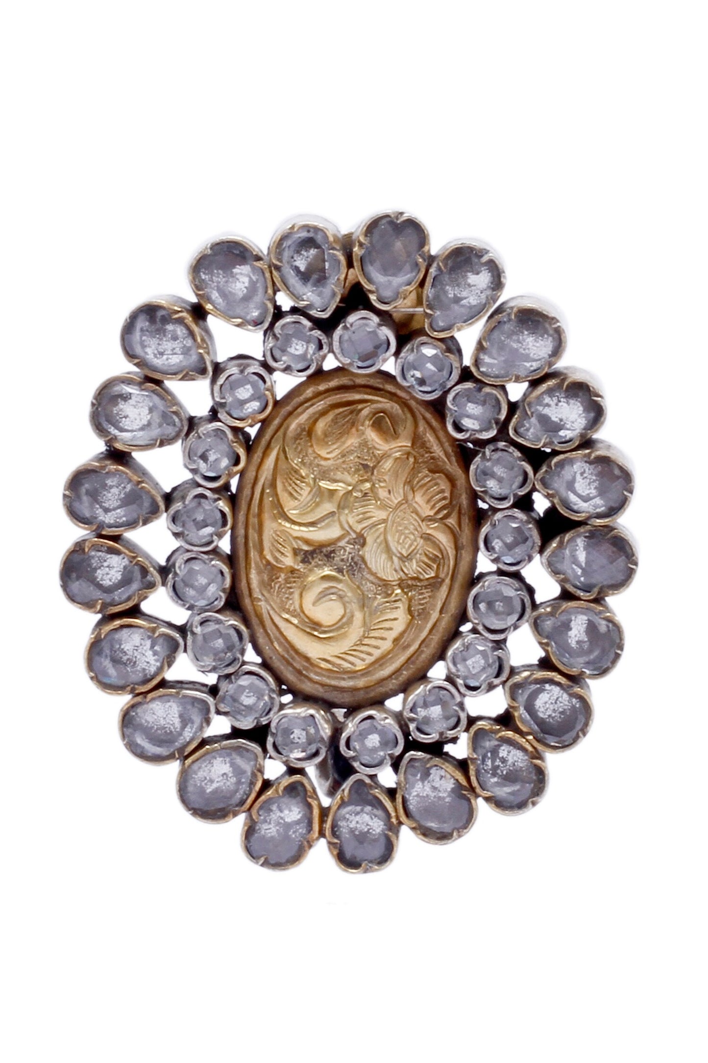 Louise Oval Shaped Stud Earrings 