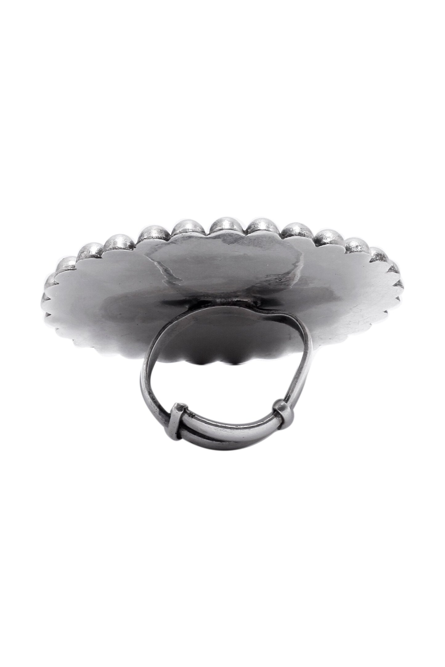 Julia Mirror Embellished Ring 
