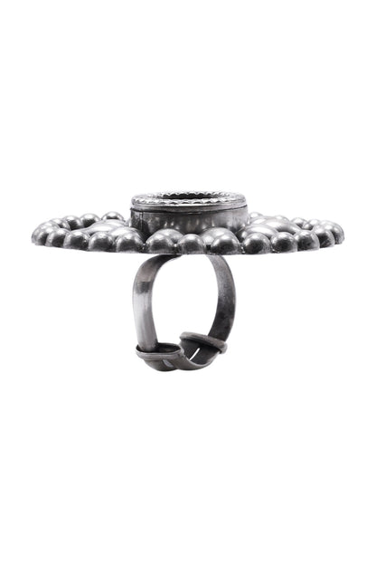 Julia Mirror Embellished Ring 