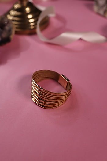 Golf Finish Multiple Strand Cuff Bracelet