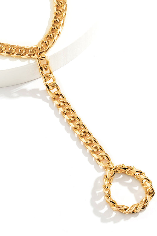 Gold Plated Haathphool