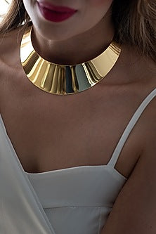 Gold Plated Choker Necklace