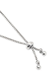 Silver Finish Zircon Bracelet