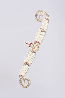 Gold Plated Jadau Kundan Polki Waistbelt