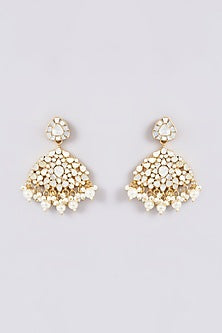 Gold Plated Mother Of Pearl Necklace Set