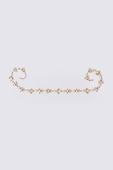 Gold Plated Jadau Kundan Polki Waistbelt