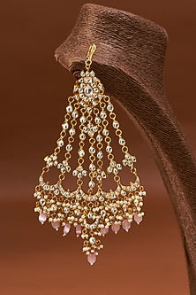 Gold Plated Pasa With Semi Precious Stones