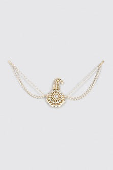 Gold Plated Kundan & Semi Precious Stone Kilagi