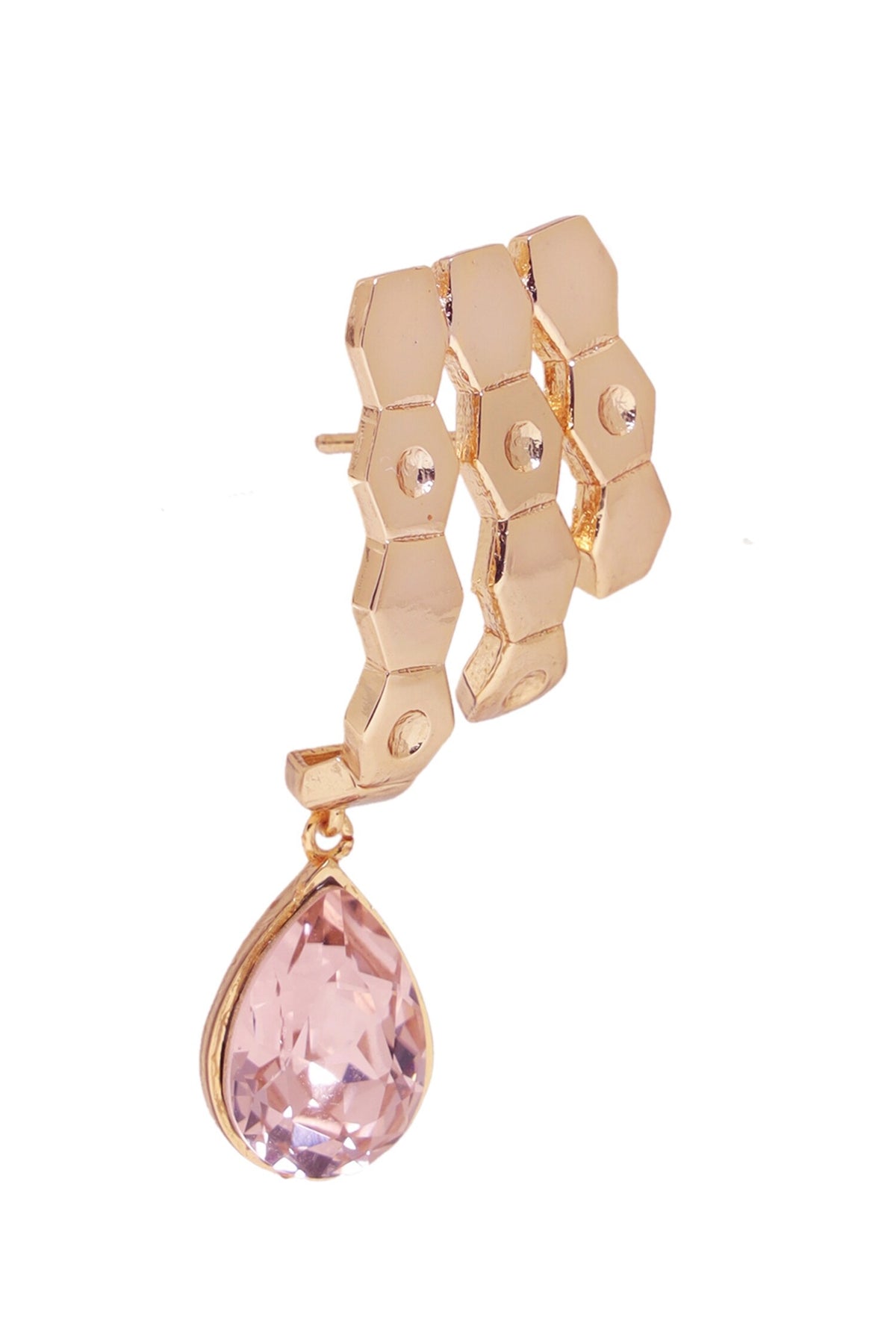 Textured Drop Earrings 