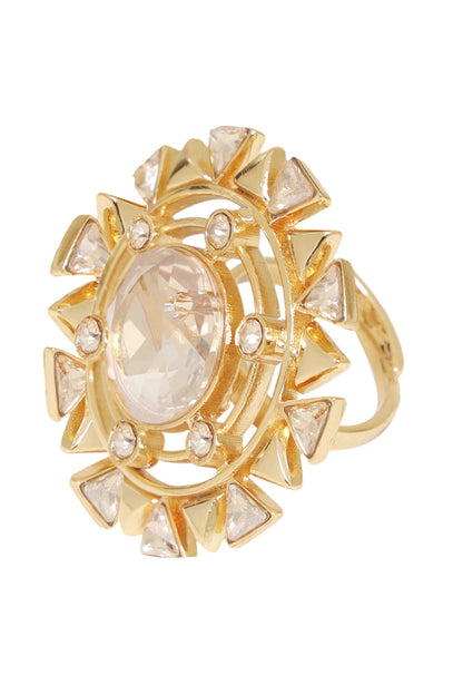 Geometric Cutwork Ring 