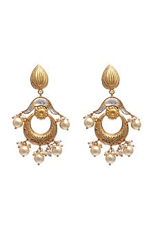 Gold Plated Handcrafted Earrings