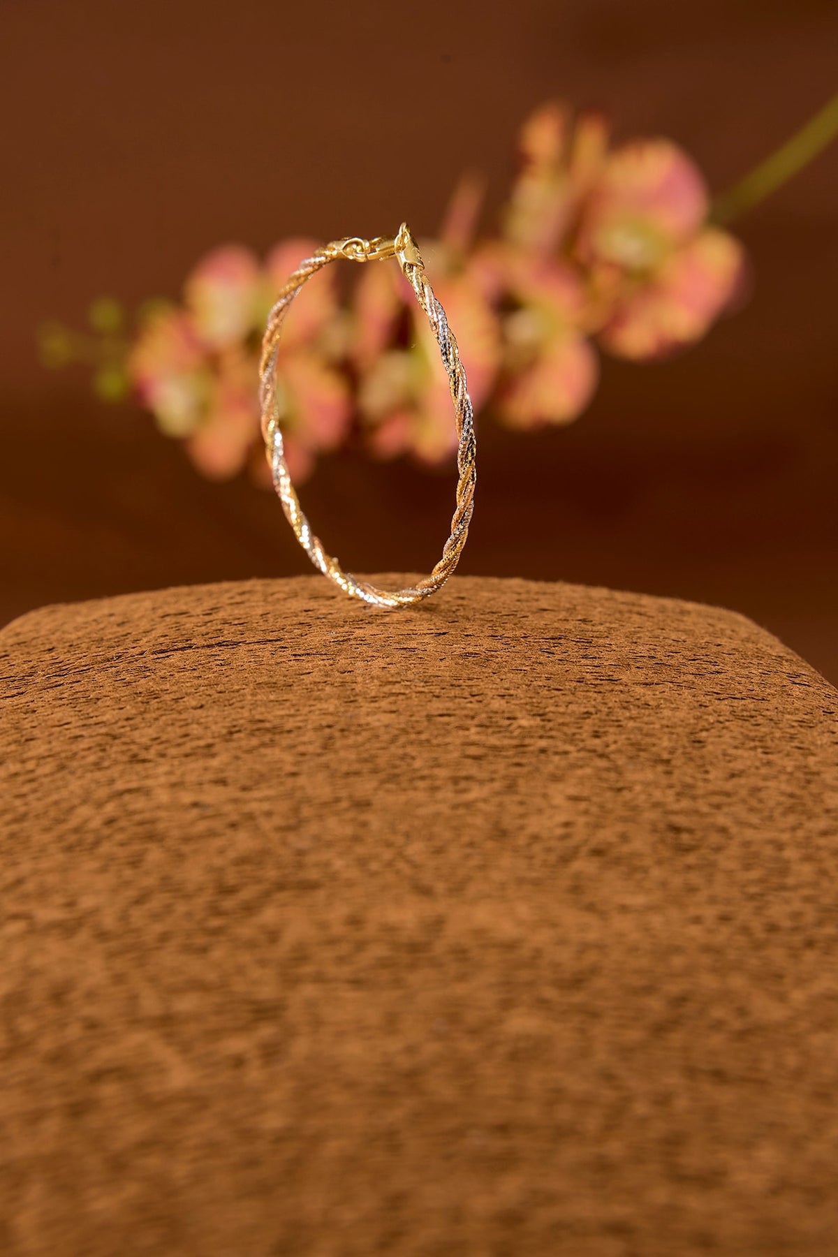 Two-Tone Finish Bracelet In Sterling Silver