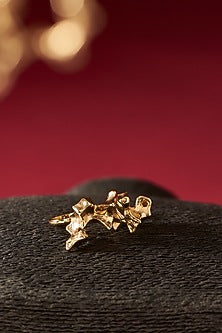 Gold Finish Handcrafted Ring