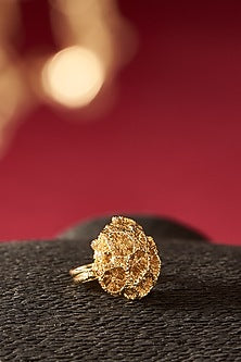 Gold Finish Handcrafted Ring