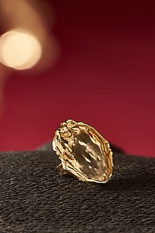 Gold Finish Handcrafted Ring