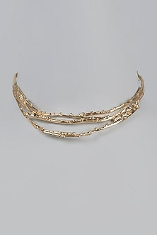 Gold Finish Handcrafted Necklace