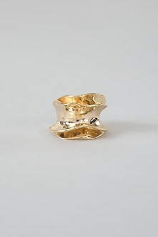 Gold Finish Brass Ring