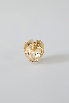 Gold Finish Brass Ring