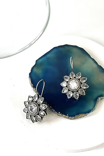 Black Rhodium Finish Oxidised Necklace Set