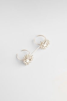 White Finish Pearl Double Ring