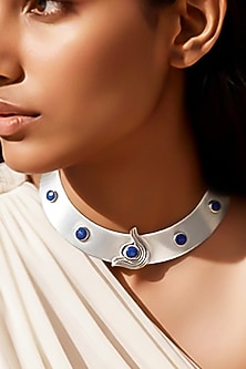 Gold Plated Handcrafted Choker Necklace