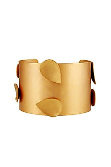 Gold Plated 7 Drop Cuff