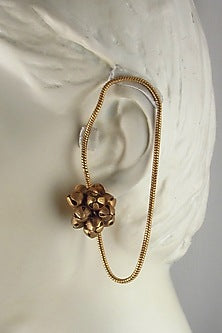 Gold Plated Ghungroo Kanauti Earrings