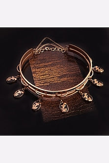 Gold Plated Copper Choker Necklace