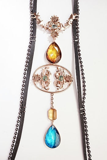 Gold Plated Crystal Necklace