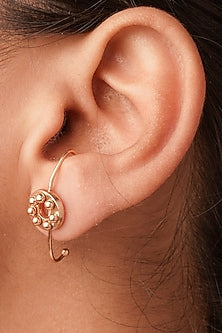 Gold Plated Copper Stud Earrings