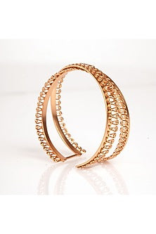Gold Plated Handmade Cuff