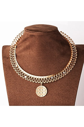 Gold Plated Handmade Necklace